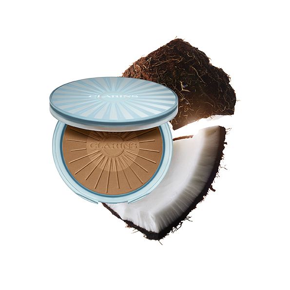 Poudre bronzante Clarins avec noix de coco