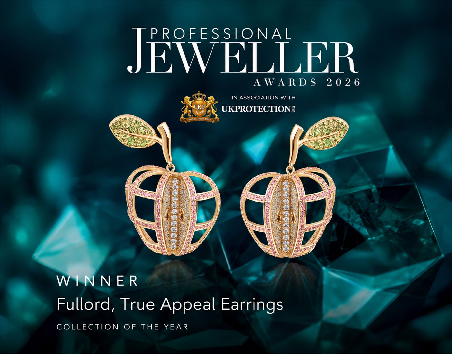 Boucles d’oreilles Fullord récompensées aux Professional Jeweller Awards 2026
