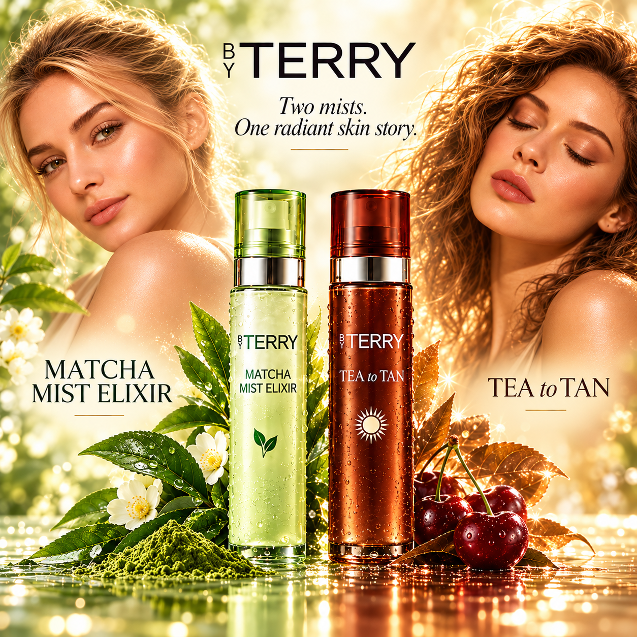 Deux brumes By Terry Matcha et Tea to Tan