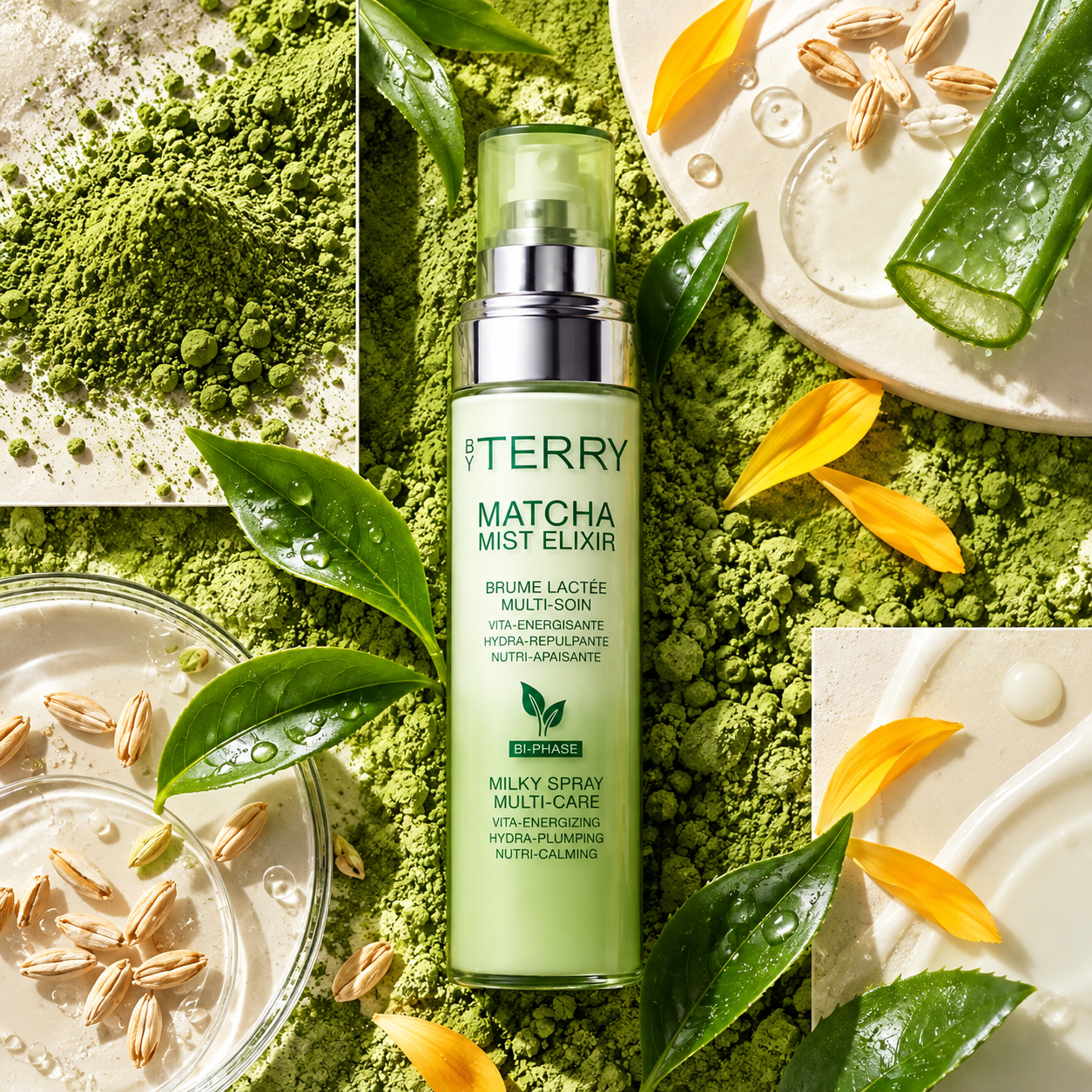 Brume visage By Terry Matcha Mist Elixir aux ingrédients naturels