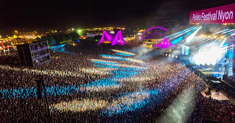Foule immense au Paléo Festival de Nyon