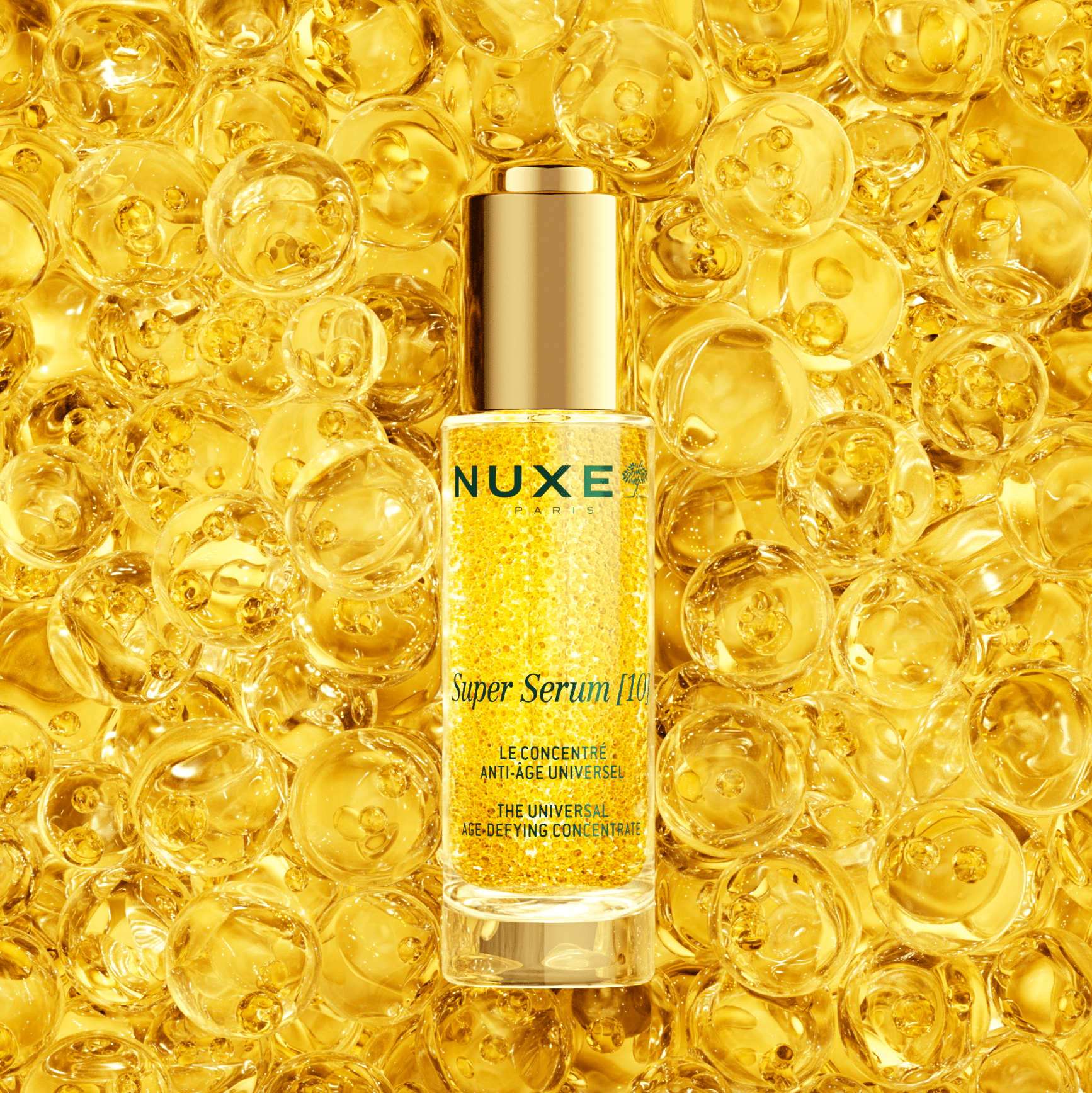 Sérum anti-âge Nuxe Super Serum [10] doré