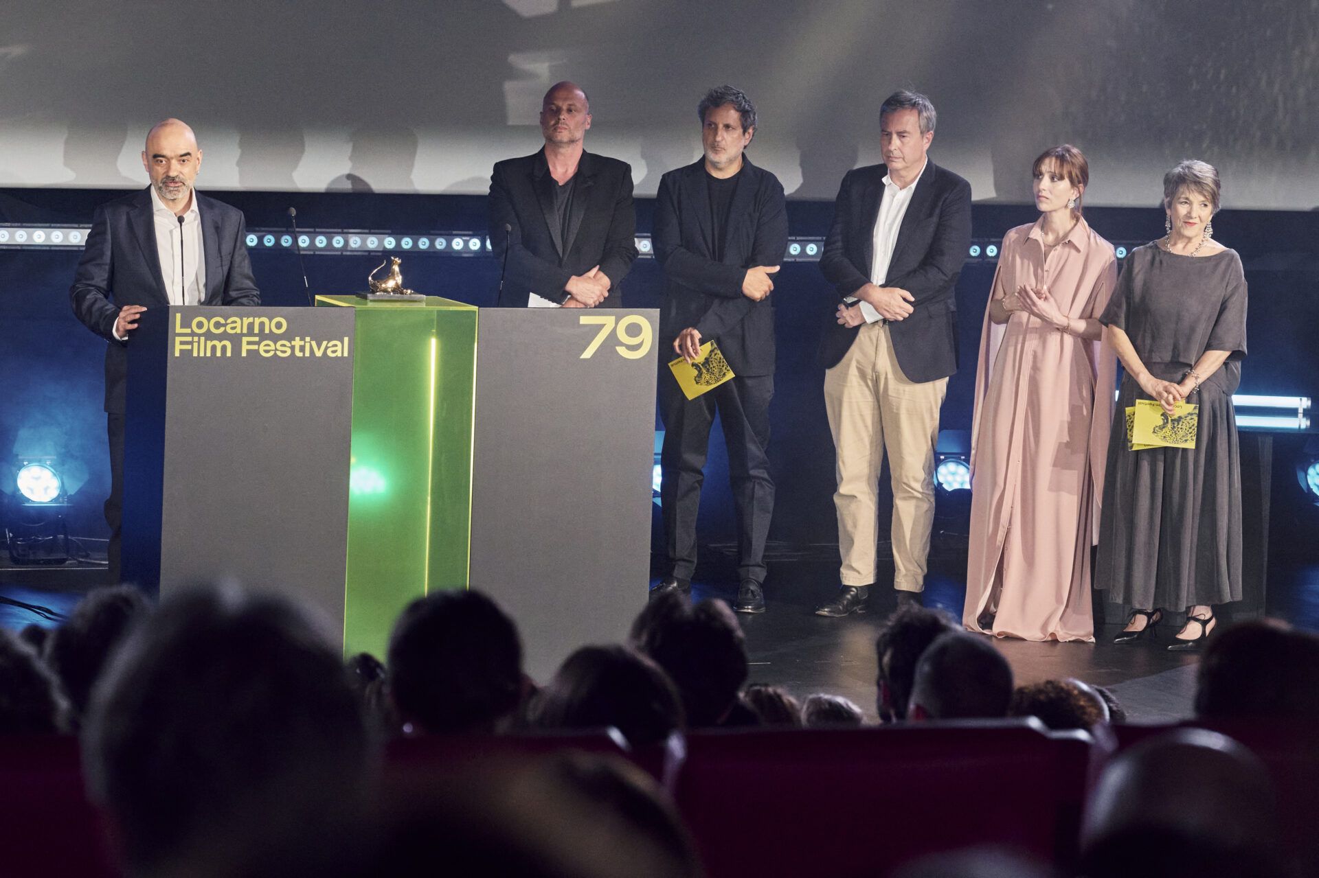 Lauréats sur scène au Festival de Locarno 79